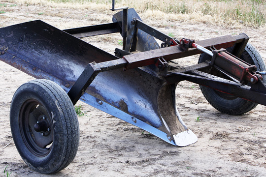 Ditcher Farmers in Wyoming explain the use of plastic ditch in their irrigation systems
