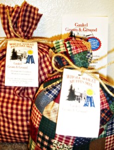 Gaukel Grown & Ground whole-wheat bread, pancake and muffin mixes