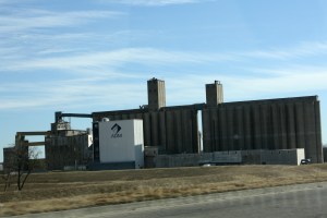 Grain elevator in Southern Kansas